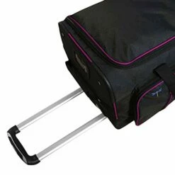 Travolution 23 Inch Garment Rack Duffel With Wheels, Pink -suitcase shop 41xgwGU8YqL