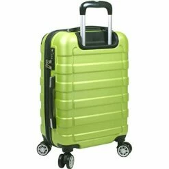 Dejuno Tahoma Lightweight 3-Piece Hardside Spinner Luggage Set, Navy, One Size -suitcase shop 41y32Knfq0L