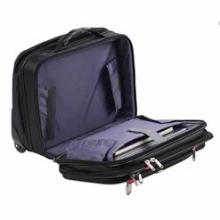 AirTraveler Rolling Briefcase Rolling Laptop Bag Computer Case With Wheels Spinner Mobile Office Carry On Luggage For 14.1in 15.6in Business Notebook For Women Men 13 AirTraveler Rolling Briefcase Rolling Laptop Bag Computer Case With Wheels Spinner Mobile Office Carry On Luggage For 14.1in 15.6in Business Notebook For Women Men -suitcase shop 41yXt3ImMXL