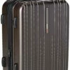 Traveler's Choice Tasmania 100% Pure Polycarbonate Expandable Spinner Luggage, Dark Brown, Carry-on 20-Inch -suitcase shop 41zJUVrSUiL