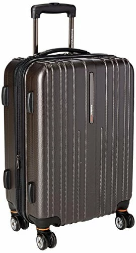 Traveler's Choice Tasmania 100% Pure Polycarbonate Expandable Spinner Luggage, Dark Brown, Carry-on 20-Inch 3 Traveler's Choice Tasmania 100% Pure Polycarbonate Expandable Spinner Luggage, Dark Brown, Carry-on 20-Inch