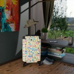 LFO - Luggage Factory - Travel Print Suitcase Carry On -suitcase shop 4345432957791689605 2048