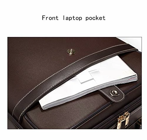 Retro Travel Suitcase Rolling Spinner Luggage Women Trolley Case 24inch Wheels Man 20inch Box PVC Vintage Cabin Travel Bag Trunk (Color : 24inch) 7 Retro Travel Suitcase Rolling Spinner Luggage Women Trolley Case 24inch Wheels Man 20inch Box PVC Vintage Cabin Travel Bag Trunk (Color : 24inch) - Image 5