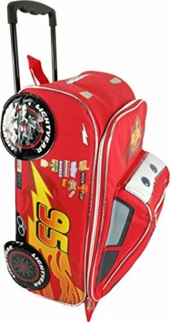 Disney Pixar Cars 2 Rolling Lightning McQueen Luggage Suitcase 13 Disney Pixar Cars 2 Rolling Lightning McQueen Luggage Suitcase -suitcase shop 51 5GiBMfQL