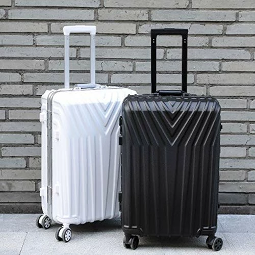 New Aluminum Frame Rolling Luggage Women Travel Bag Trolley Suitcase Carry On Luggage,Green,26 8 New Aluminum Frame Rolling Luggage Women Travel Bag Trolley Suitcase Carry On Luggage,Green,26 - Image 6