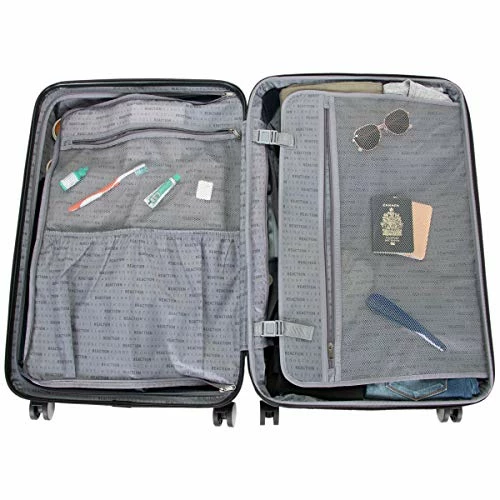 Kenneth Cole Reaction Continuum Hardside 8-Wheel Expandable Upright Spinner Luggage, Vivid Blue, 2-Piece (20" Carry-On / 28" Check Size) 4 Kenneth Cole Reaction Continuum Hardside 8-Wheel Expandable Upright Spinner Luggage, Vivid Blue, 2-Piece (20" Carry-On / 28" Check Size) - Image 2