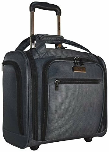 Kenneth Cole Reaction Excursion Wheeled Underseat Carry On Bag (Charcoal) 3 Kenneth Cole Reaction Excursion Wheeled Underseat Carry On Bag (Charcoal)
