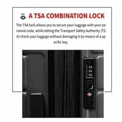 3 Piece Set Luggage Sets Women Men Teens Travel Suitcase With Lightweight TSA Lock Spinner, Home Outdoor Carry On Luggage With 4 Double Silent Wheels Adjustable Handle 20in 24in 28in, Gray -suitcase shop 510N NfDd5S