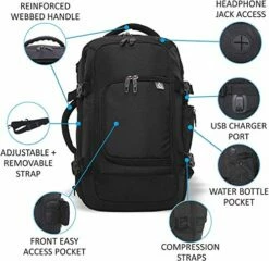 17in Airline Approved Travelling Shoulder Bag Carry On Overnight Underseat 18L 15 17in Airline Approved Travelling Shoulder Bag Carry On Overnight Underseat 18L -suitcase shop 512BAJkupGL