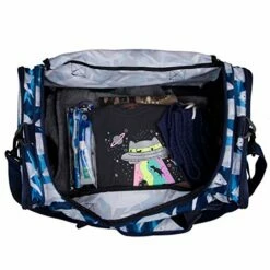 Wildkin Kids Weekender Duffel Bag For Boys And Girls, Carry-On Size And Perfect For Weekend Or Overnight Travel, 600-Denier Polyester Fabric Duffel Bags Measures 22 X 12 X 12 Inches (Sharks) 13 Wildkin Kids Weekender Duffel Bag For Boys And Girls, Carry-On Size And Perfect For Weekend Or Overnight Travel, 600-Denier Polyester Fabric Duffel Bags Measures 22 X 12 X 12 Inches (Sharks) -suitcase shop 512Tks33JrL