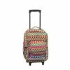 Rockland Luggage 17 Inch Rolling Backpack, Tribal -suitcase shop 513Qi2prJHL