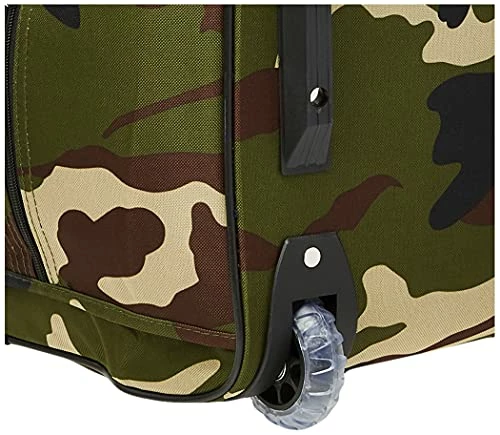 Rockland Rolling Duffel Bag, Camouflage, 22-Inch 6 Rockland Rolling Duffel Bag, Camouflage, 22-Inch - Image 4