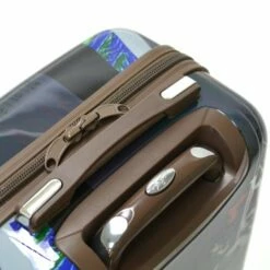 Olympia Luggage King Sejong Art Series 25 Inch Mid-size Rolling Case, Khaki, One Size -suitcase shop 5163uA xdiL