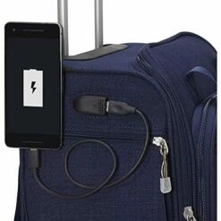 EBags Kalya Underseat Carry-on 2.0 With USB Port (Brushed Indigo) -suitcase shop 518kmxUYcWL 923b36dd aa03 4c01 bfeb 3b65ca577cda
