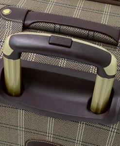 London Fog Brentwood II 4 Piece Set (with Under The Seat Bag), Cappuccino -suitcase shop 518uSA0XkzL