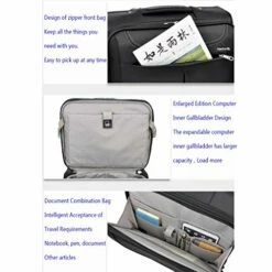 ZH Carry-On Luggage Business Travel Wheeled Rolling Laptop PC Tablet Computer Trolley Backpack, Suitcase Hand Luggage Cabin Approved Bag Lightweight For Trave Men Women 17 ZH Carry-On Luggage Business Travel Wheeled Rolling Laptop PC Tablet Computer Trolley Backpack, Suitcase Hand Luggage Cabin Approved Bag Lightweight For Trave Men Women -suitcase shop 519cGuC5YNL