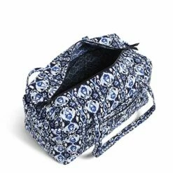 Vera Bradley Women's Signature Cotton Large Travel Duffel Bag, Ikat Island, One Size -suitcase shop 51A6CIlWheL