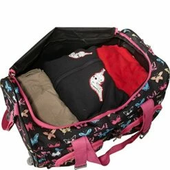 Rockland Unisex Adult Rolling Duffel Bag, New Black Dot, 22-Inch US -suitcase shop 51AZVQIUQ3L