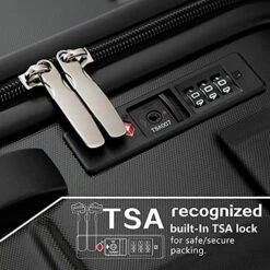 Coolife Luggage Expandable(only 28") Suitcase PC+ABS Spinner Built-In TSA Lock 20in 24in 28in Carry On (white, S(20in_carry On)) -suitcase shop 51Aq1xlm fL eb28bd6b 9b99 44a2 9292 2f975a342efe