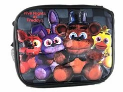 Five Nights At Freddy's Large Backpack 16" Boys School Book Bag Plus Lunch Bag 9 Five Nights At Freddy's Large Backpack 16" Boys School Book Bag Plus Lunch Bag -suitcase shop 51BvlhLoA4L