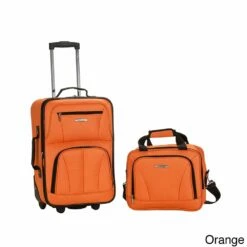 Rockland New Generation 2-Piece Lightweight Carry-On Softsided Luggage Set Charcoal -suitcase shop 51Dn 2B3b70 2BL
