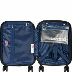 Olympia USA Nema 18" Under The Seat Carry-On Spinner (Rose Gold(RGD)) -suitcase shop 51DzLzfbvyL