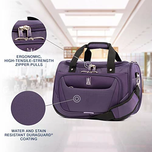 Travelpro Maxlite 5-Lightweight Underseat Carry-On Travel Tote Bag, Imperial Purple, 18-Inch 8 Travelpro Maxlite 5-Lightweight Underseat Carry-On Travel Tote Bag, Imperial Purple, 18-Inch - Image 6