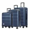 Verdi Luggage Set 3 Piece - Lightweight With USB Port Hardside Carry On Suitcase - Includes Expandable 20 Inch Carry On, 24In/TSA-Approved Lock 28In Checked Bag With 8-Wheel Rolling Spinner -suitcase shop 51FZoJcN9BL