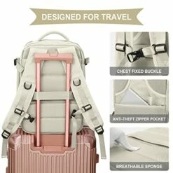 Travel Carry On Backpack For Women Laptop Backpack Waterproof Hiking Outdoor Sport Rucksack Casual Daypack Backpacks College Large School Backpack With Shoe Compartment -suitcase shop 51FboiTaYJL b449e282 ee43 4e38 8ded 1ab656e98335