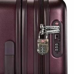 Briggs & Riley Sympatico Hardside International Spinner Luggage, Plum, 21-Inch Carry-On -suitcase shop 51GQbROP3sL