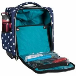 Heritage Travelware Albany Park 16" 600d Polka Dot Polyester 2-Wheel Underseater Carry-on 24 Heritage Travelware Albany Park 16" 600d Polka Dot Polyester 2-Wheel Underseater Carry-on -suitcase shop 51Ihqf9iE9L