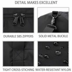 Vorspack Small Duffel Bag 20 Inches Foldable Gym Bag For Men Women Duffle Bag Lightweight With Inner Pocket For Travel Sports - Black -suitcase shop 51KAXhvSfXL