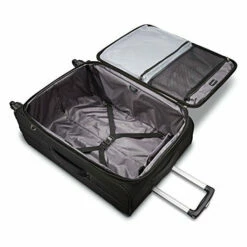 Samsonite Advena 4-Piece Set (Underseater, 20", 25", 29" Spinners) (Black) -suitcase shop 51KkXbF 2B9gL