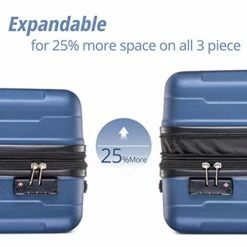 Merax Luggage Set Expandable 3 Piece Sets With TSA Lock, Lightweight Hardside Luggage With Spinner Wheels 17 Merax Luggage Set Expandable 3 Piece Sets With TSA Lock, Lightweight Hardside Luggage With Spinner Wheels -suitcase shop 51KuUPxYbtL