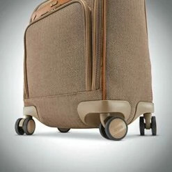 Hartmann Herringbone Deluxe Underseat Carry On Spinner, Terracotta -suitcase shop 51LIjfXhIPL