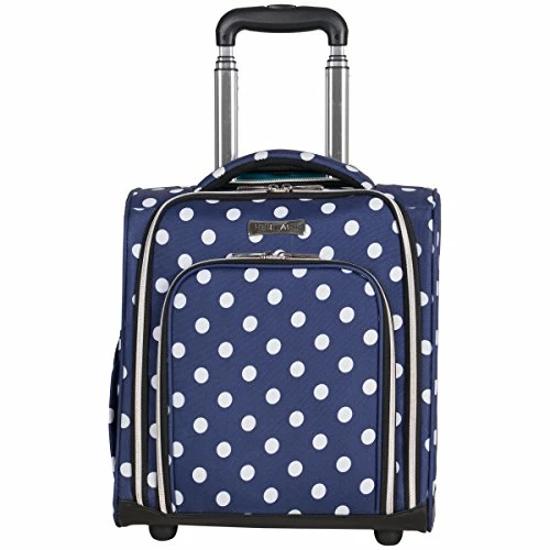 Heritage Travelware Albany Park 16" 600d Polka Dot Polyester 2-Wheel Underseater Carry-on 3 Heritage Travelware Albany Park 16" 600d Polka Dot Polyester 2-Wheel Underseater Carry-on