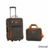 Rockland New Generation 2-Piece Lightweight Carry-On Softsided Luggage Set Charcoal 2 Rockland New Generation 2-Piece Lightweight Carry-On Softsided Luggage Set Charcoal -suitcase shop 51LmVDjwbBL