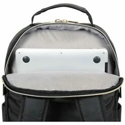 Kenneth Cole Reaction Women's Chelsea Luggage Chevron Softside 8-Wheel Spinner Expandable Suitcase Collection, Black, 2pc Bundle (Carry On+Backpack) 17 Kenneth Cole Reaction Women's Chelsea Luggage Chevron Softside 8-Wheel Spinner Expandable Suitcase Collection, Black, 2pc Bundle (Carry On+Backpack) -suitcase shop 51M1u7np4dL