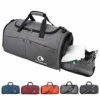 Canway Sports Gym Bag, Travel Duffel Bag With Wet Pocket & Shoes Compartment for Men Women, 45L, Lightweight -suitcase shop 51MS3StrZLL