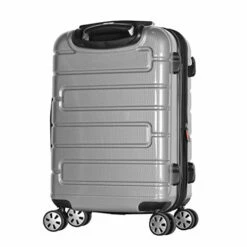 Olympia Nema 18" Carry-on Underseater Spinner W/TSA Lock, Silver 9 Olympia Nema 18" Carry-on Underseater Spinner W/TSA Lock, Silver -suitcase shop 51MrzTpH07L