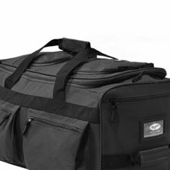 Olympia Luggage 22" 8 Pocket Rolling Duffel Bag (Charcoal Gray W/ Black - Exclusive Color) -suitcase shop 51N2mhve3RL ac8d38bb 6d20 4473 a20d df19f1de3f90