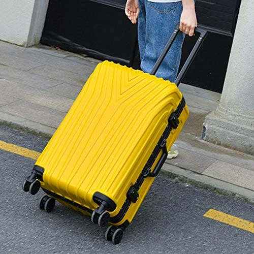 New Aluminum Frame Rolling Luggage Women Travel Bag Trolley Suitcase Carry On Luggage,Green,26 7 New Aluminum Frame Rolling Luggage Women Travel Bag Trolley Suitcase Carry On Luggage,Green,26 - Image 5
