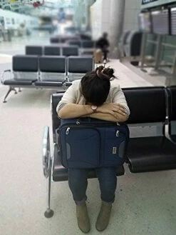 BoardingBlue China-US Airlines Rolling Luggage Under Seat Personal Item (Black) -suitcase shop 51PIcEMjjlL 65cd1db8 2527 4b10 be95 074aeaafbecc