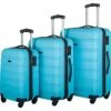 Expandable 3 Piece Luggage Sets Hardside Durable Suitcase With Spinner Wheels TSA Lock, 3 Pcs Carry On Case Travel Home Outdoor School Lightweight Trolley Case ( 20" 24" 28" Blue) -suitcase shop 51PZnHFtARS