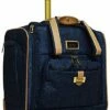 Nicole Miller Underseat Luggage Collection - Small Lightweight 15 Inch Under Seat Bag - Briefcase For Women - Carry On Suitcase With 2- Rolling Spinner Wheels (Paige Navy) 2 Nicole Miller Underseat Luggage Collection - Small Lightweight 15 Inch Under Seat Bag - Briefcase For Women - Carry On Suitcase With 2- Rolling Spinner Wheels (Paige Navy) -suitcase shop 51QeYoeHCXL