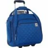 Delsey Quilted Rolling UnderSeat Tote- EXCLUSIVE (Navy) 1 Delsey Quilted Rolling UnderSeat Tote- EXCLUSIVE (Navy) -suitcase shop 51S4h dBG5L