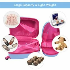 Goplus 2PC Kids Luggage, 12" & 16" Kids Carry On Luggage Set, Lightweight Spinner Suitcases For Boys And Girls (Deer) -suitcase shop 51SMHP23znL 04f59eec 114e 44f1 ab9b fb1a0967529a