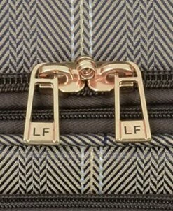 London Fog Brentwood II 4 Piece Set (with Under The Seat Bag), Cappuccino -suitcase shop 51SZJM3yf4L