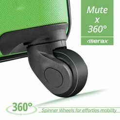Merax Luggage Set With TSA Lock, All Expandable 3 Piece Hardshell Lightweight Suitcase Set 20inch 24inch 28inch (Apple Green) -suitcase shop 51SanXMxtqL