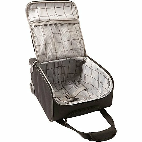 American Tourister Lynnwood 16 Inch Underseat Spinner Carry-On Luggage With Wheels - (Purple Print) 5 American Tourister Lynnwood 16 Inch Underseat Spinner Carry-On Luggage With Wheels - (Purple Print) - Image 3